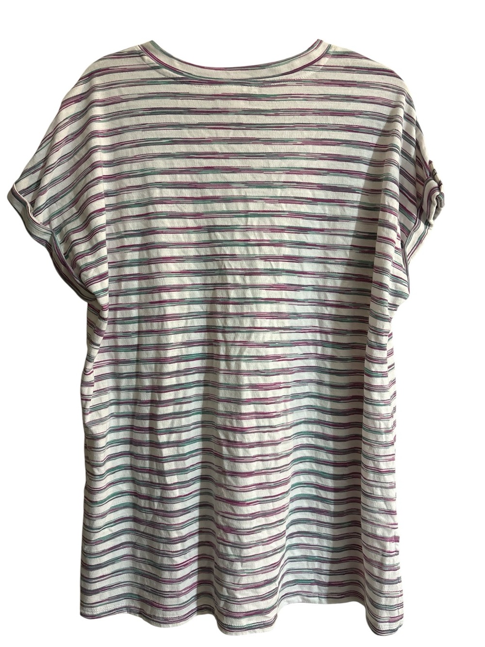 Westbound Striped V-neck Tee - Picture 5 of 5